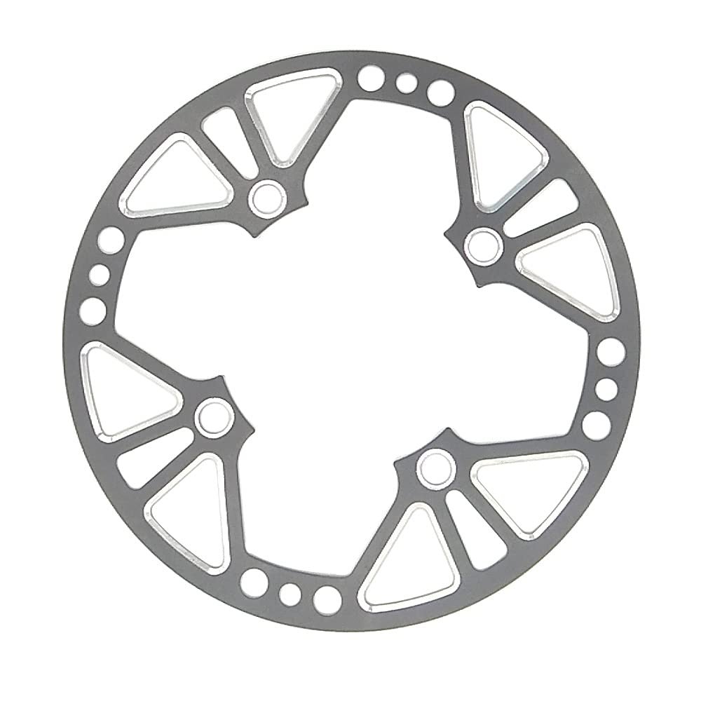 MYEEI 104 BCD 42T 44T Aluminum Alloy Chain Wheel Guard 104 BCD 42T 44T MTB Chainring Cover Mountain Bikes Chainrings Protect Cover Support 3 Orders (Color : 44T)