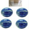 BuyBocceBalls - EPCO Candlepin Bowling Balls - Marbleized - Blue & White (4 1/2 inch- 2lbs. 6oz.) - 4 Balls - Made in USA view 3