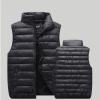 tuduoms Women's Packable Lightweight Down Vest Stand Collar Water-resistant Puffer Padded Gilet Stand Collar Tops Coats view 2