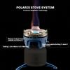 Fire Maple Polaris Pressure Regulator Cooking System | Portable Camping Backpacking Gas Stove with Piezo Ignition POT Support & Stand | Compact Gas Stove Burner for Hiking Bushcraft Trekking (Blue) view 2