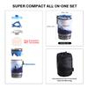 Fire Maple Polaris Pressure Regulator Cooking System | Portable Camping Backpacking Gas Stove with Piezo Ignition POT Support & Stand | Compact Gas Stove Burner for Hiking Bushcraft Trekking (Blue) view 3