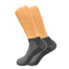 AWS/American Made Extra Thin Breathable Athletic Ankle Socks Low Cut Running Socks 3 Pairs (Gray) view 2