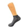 AWS/American Made Extra Thin Breathable Athletic Ankle Socks Low Cut Running Socks 3 Pairs (Gray) view 3