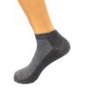 AWS/American Made Extra Thin Breathable Athletic Ankle Socks Low Cut Running Socks 3 Pairs (Gray) view 4