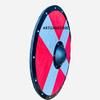 ARTIZANSTORE 24 Medieval Wooden Viking Shield Historical Viking Shield Medieval Wooden Round Shield Viking Shield view 2