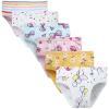 ZHTEAPR Kids Little Girls Underwear 3years 4years Briefs 100% Cotton Soft Panties Cartoon Cute Pattern Undies 3-4 Years (Pack of 6) view 1