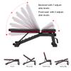DERACY Adjustable Weight Bench for Full Body Workout, Incline and Decline Weight Bench for Indoor Workout, Home Gym (Black) view 3