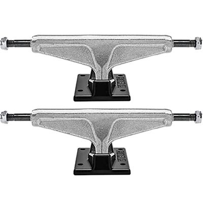 Venture Trucks Team Edition Legion High Polished/Black Skateboard Trucks - 5.0" Hanger 7.75" Axle (Set of 2)