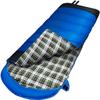 Dongng Camping Sleeping Bags Pure Cotton Sleeping Bag Single Portable Camping Warm Sleeping Bag Adult Outdoor Travel Easy to Storage and Carry Wear-Resistant and Waterproof view 3