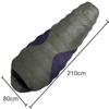 Dongng Portable Sleeping Bag, Down Fill Sleeping Bag for Camping, Premium Thermal Efficiency, Soft to Touch, Compression Stuff Sack, Waterproof, Lightweight Waterproof and Wear-Resistant (Color : C) view 2