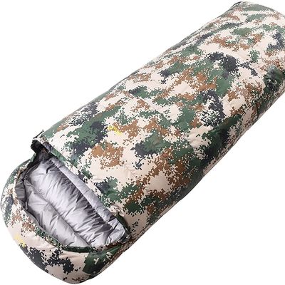 Dongng Camping Sleeping Bags Adult Sleeping Bag Camping Equipment Warm Sleeping Bag Lunch Break Single Sleeping Bag Easy to Storage and Carry Wear-Resistant and Waterproof (Color : A)