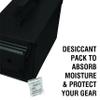 HOMESTEAD 50 Cal Metal Ammo Can  6-Pack M2A1 Military Steel Ammo Storage Box, Airtight & Water-Resistant Ammo Containers for Long-Term Storage, Black Color view 4