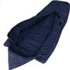 Dongng Camping Sleeping Bags Dark Blue Outdoor Thickened Warm Sleeping Bag Camping Coat Sleeping Bag Easy to Storage and Carry (Blue) view 1