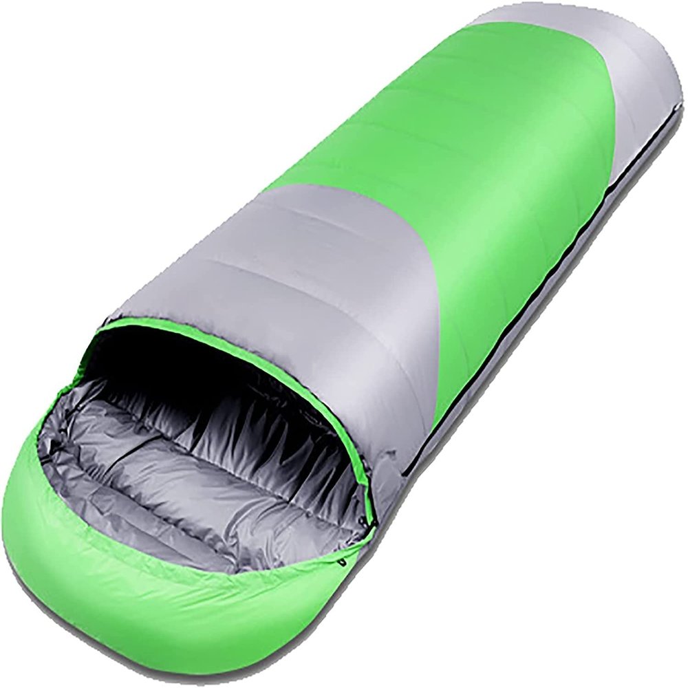 Dongng Camping Sleeping Bags Adult Camping Sleeping Bag Outdoor Thermal Sleeping Bag Envelope Sleeping Bag Easy to Storage and Carry Wear-Resistant and Waterproof (Color : C)
