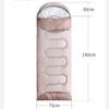 Dongng Camping Sleeping Bags Outdoor Camping General Sleeping Bag Adult Portable Sleeping Bag Warmth and Thickened Easy to Storage and Carry Wear-Resistant and Waterproof view 2
