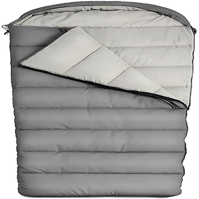 Dongng Camping Sleeping Bags Outdoor Camping Thickened Waterproof Sleeping Bag Adult Envelope Sleeping Bag Easy to Storage and Carry Wear-Resistant and Waterproof (Color : A)