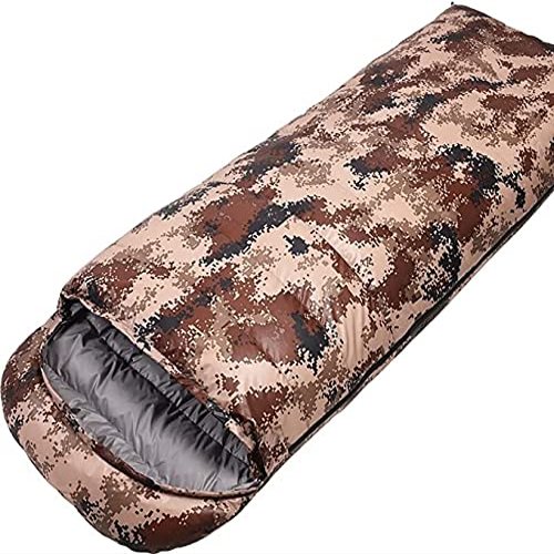 Dongng Camping Sleeping Bags Adult Sleeping Bag Camping Equipment Warm Sleeping Bag Lunch Break Single Sleeping Bag Easy to Storage and Carry Wear-Resistant and Waterproof (Color : B)