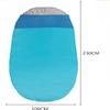 Dongng Camping Sleeping Bags Adult Outdoor Camping Sleeping Bag Travel Sleeping Bag Single Dirt Portable Sleeping Bag Easy to Storage and Carry Wear-Resistant and Waterproof (Color : A) view 2
