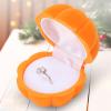 ZJchao Pumpkin Ring Box, Jewelry Gift Box Earing Pendant Display Storage Box for Valentine's Day Mother's Day Birthday Party Gift view 2