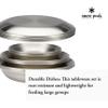 Snow Peak Large Tableware Family Set, Dishes, Plates, Medium and Large Bowls, 16 Piece Set view 2