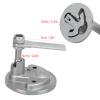 2.42.4in Flush Boat Hatches Latch - Boat Cam Latch 316 Stainless Steel Hatches Lift Handle Durable Turning Lift Handle Marine Fitting Hardware Accessory view 2