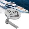 2.42.4in Flush Boat Hatches Latch - Boat Cam Latch 316 Stainless Steel Hatches Lift Handle Durable Turning Lift Handle Marine Fitting Hardware Accessory view 4