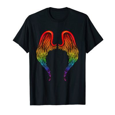 Women's Angel Wings, Blessings of Angels T-Shirt