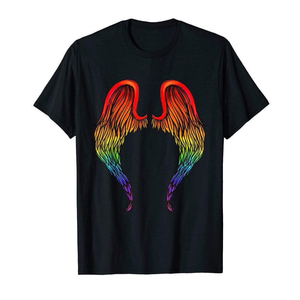 Women's Angel Wings, Blessings of Angels T-Shirt