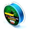 Braided Fishing Line 4 Strands, 109 Yards Length Colorful Super Strong Abrasion Resistant Fade Resistant PE Braid Wire 6LB-100LB for Saltwater Fishing (25LB, Blue) view 1