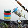 Braided Fishing Line 4 Strands, 109 Yards Length Colorful Super Strong Abrasion Resistant Fade Resistant PE Braid Wire 6LB-100LB for Saltwater Fishing (25LB, Blue) view 3