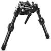 V10 Carbon Fiber Tactical Bipod, QD Spring Return Bipod with 20mm Picatinny Weaver Rail Mount for Long Range Shooting, Black view 1