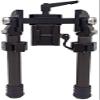 V10 Carbon Fiber Tactical Bipod, QD Spring Return Bipod with 20mm Picatinny Weaver Rail Mount for Long Range Shooting, Black view 3