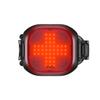 Knog Blinder Mini Rear Bike Light - Compact USB Rechargeable Bike Tail Light, 30 Lumen COB LED, 8 Flash Modes, Ultralight 17g, IP67 Waterproof, 300m Visibility, 30-Hour Runtime, Cross view 3