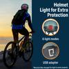 Bikeroo Purple Adult Multi Sport S / M Bike Helmet With Rear Safety Light, Adjustable Head Protection All Purpose Cycling Safety Gear For Men & Women view 3