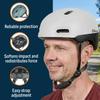 Bikeroo Purple Adult Multi Sport S / M Bike Helmet With Rear Safety Light, Adjustable Head Protection All Purpose Cycling Safety Gear For Men & Women view 4