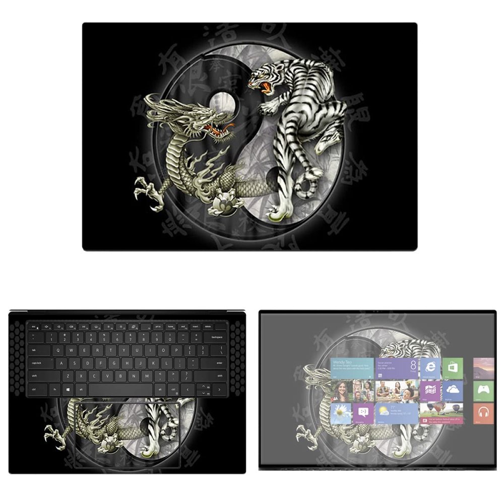 Decalrus - Protective Decal Sticker for The Dell XPS 15 9510 (15.6" Screen) case Cover wrap DExps15_9510-60