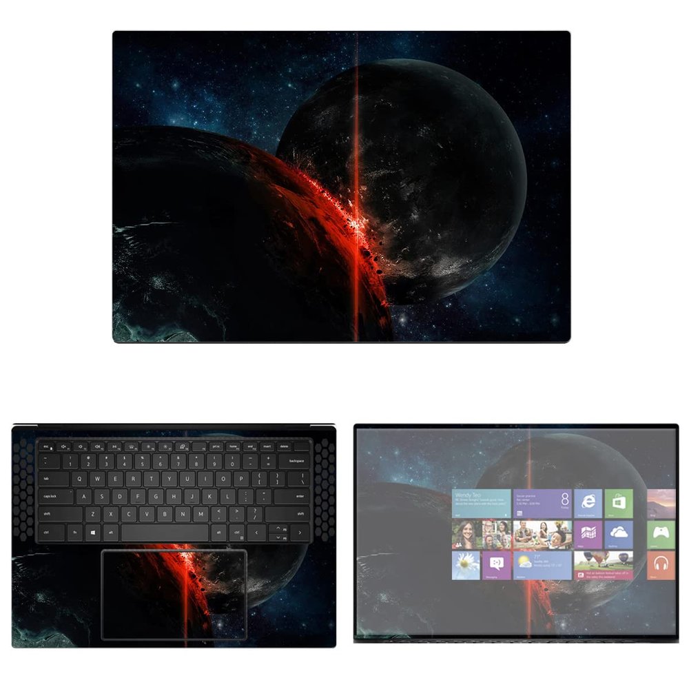 Decalrus - Protective Decal Sticker for The Dell XPS 15 9510 (15.6" Screen) case Cover wrap DExps15_9510-150