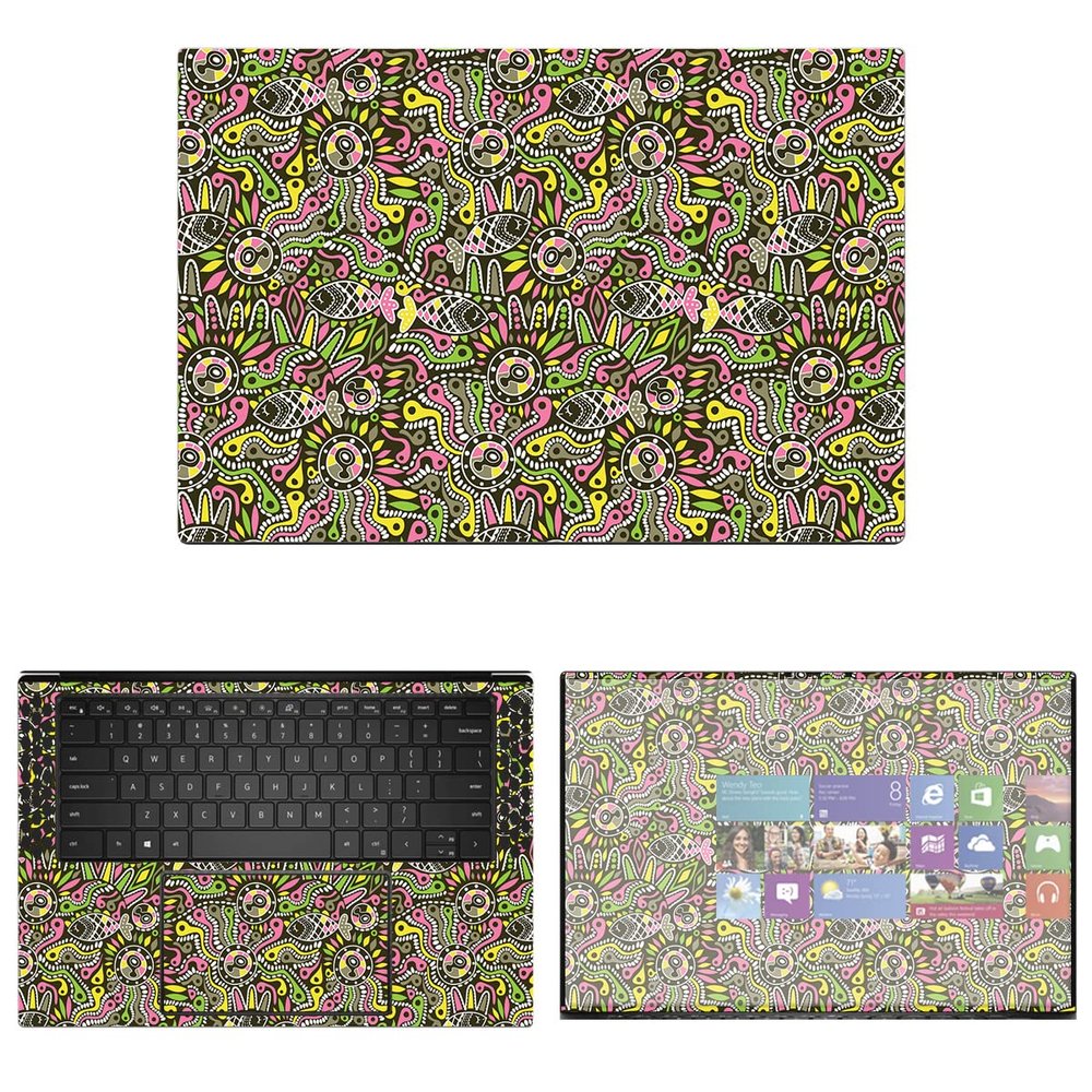 Decalrus - Protective Decal Sticker for The Dell XPS 15 9510 (15.6" Screen) case Cover wrap DExps15_9510-250