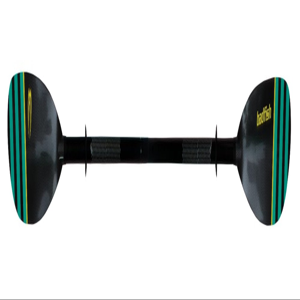 Badfish Premium Kayak Paddle | Adjustable from 240cm-260cm | Laser Etched Grip Area | Fiberglass Reinforced Nylon Blade