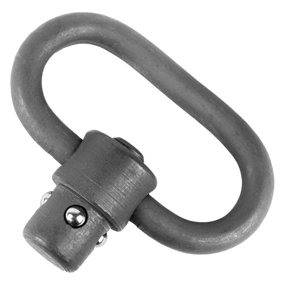 Blue Force Gear Push Button Sling Swivel - Machined Steel Sling Attachment Hardware - 1 Inch