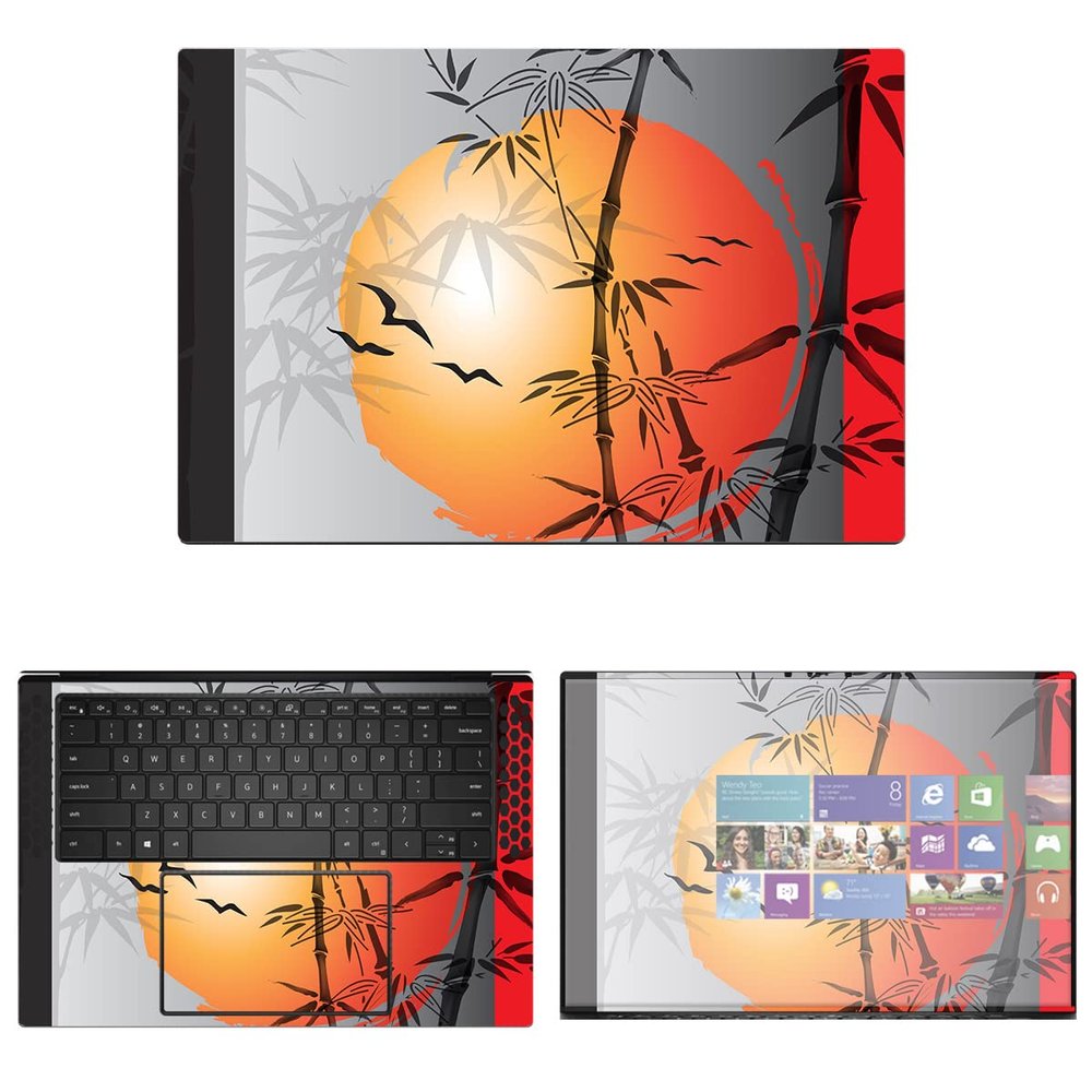 Decalrus - Protective Decal Sticker for The Dell XPS 15 9510 (15.6" Screen) case Cover wrap DExps15_9510-204