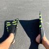 Tribe T2 Bodyboarding Swimfins - Great for Beach and Pool! Black/Lime XL view 3