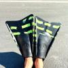 Tribe T2 Bodyboarding Swimfins - Great for Beach and Pool! Black/Lime XL view 4