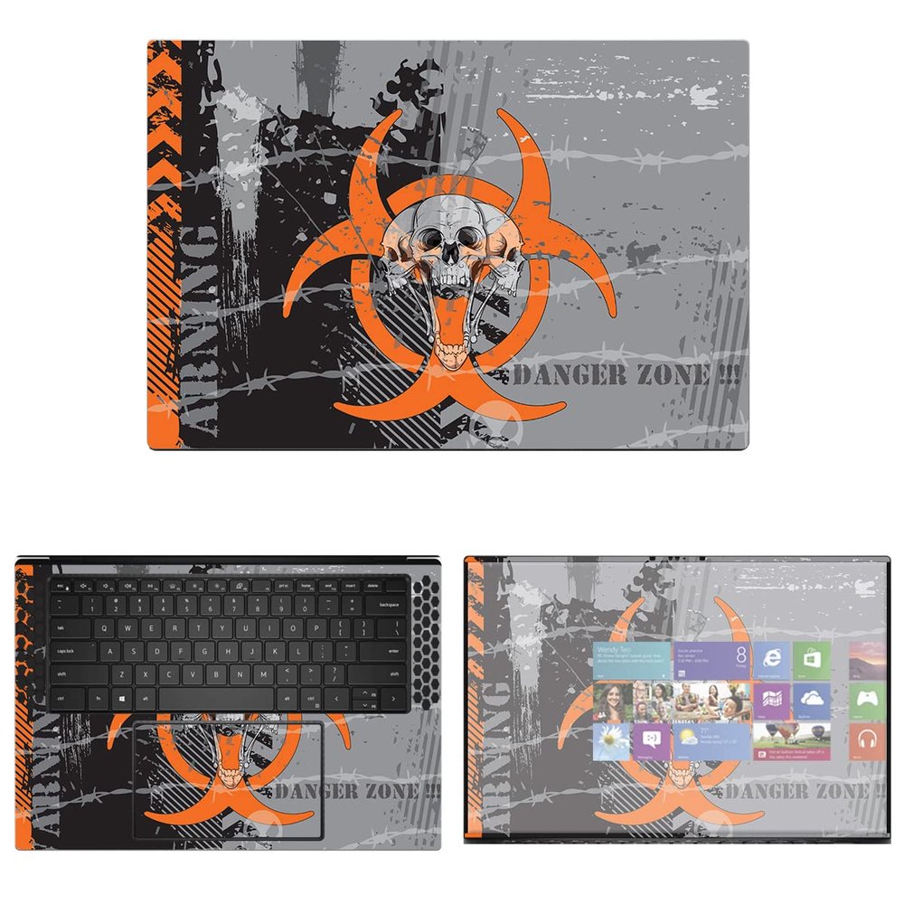 Decalrus - Protective Decal Sticker for The Dell XPS 15 9510 (15.6" Screen) case Cover wrap DExps15_9510-180