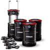 Eveready Collapsible Rechargeable Lanterns, 300 Lumens, USB Rechargeable Lantern, Outdoor and Camp Lantern, Micro-USB Charging Cable Included, 4 Count view 1