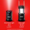 Eveready Collapsible Rechargeable Lanterns, 300 Lumens, USB Rechargeable Lantern, Outdoor and Camp Lantern, Micro-USB Charging Cable Included, 4 Count view 3