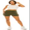 RENESEILLE Women's Active Biker Shorts  High Waist 3 Inseam Athletic Workout Gym Sports Yoga Running Bike Pants SJ-03 Olive XL view 4