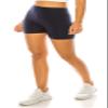 RENESEILLE Women's Active Biker Shorts  High Waist 3 Inseam Athletic Workout Gym Sports Yoga Running Bike Pants SJ-03 Navy XL view 2