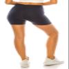 RENESEILLE Women's Active Biker Shorts  High Waist 3 Inseam Athletic Workout Gym Sports Yoga Running Bike Pants SJ-03 Navy XL view 3