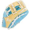 SSK Z9 Maestro Infield Baseball Glove  11.25" - 11.5 - 11.75 - 12  Right & Left Hand Throw (Camel/Columbia - I Web, 11.5" - Right Hand Throw) view 4